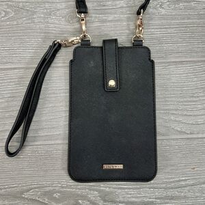 WHBM White House Black Market Small Slim Crossbody Purse Bag with Wristlet Strap